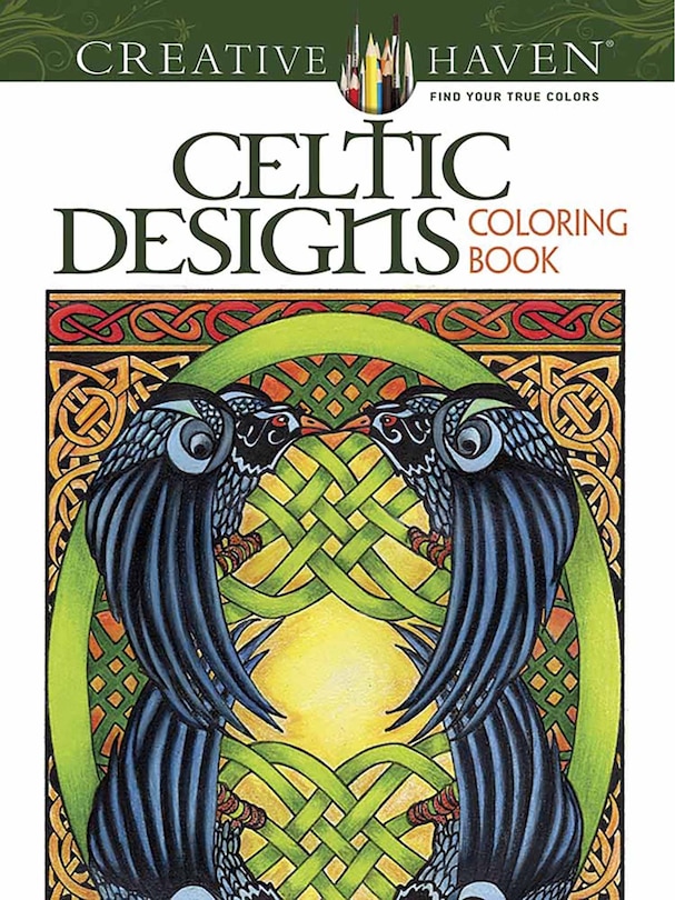 Front cover_Creative Haven Celtic Designs Coloring Book