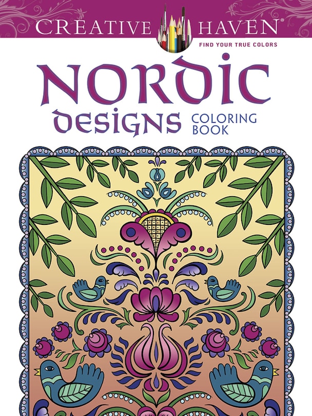 Front cover_Creative Haven: Nordic Designs Coloring Book