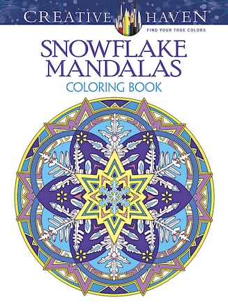 Creative Haven Snowflake Mandalas Coloring Book