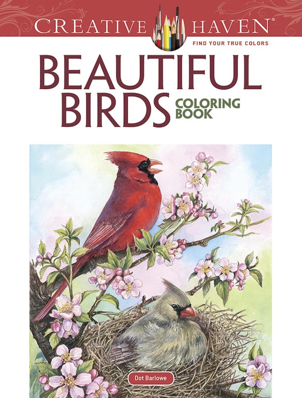 Couverture_Creative Haven Beautiful Birds Coloring Book