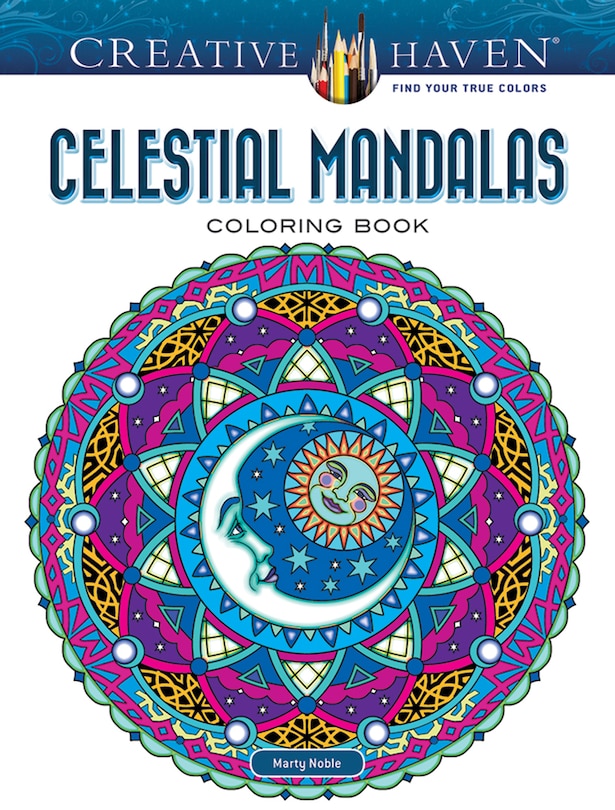 Couverture_Creative Haven Celestial Mandalas Coloring Book