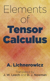 Front cover_Elements of Tensor Calculus