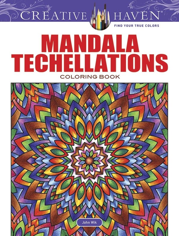 Front cover_Creative Haven Mandala Techellations Coloring Book