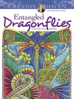 Front cover_Creative Haven Entangled Dragonflies Coloring Book