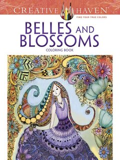 Front cover_Creative Haven Belles and Blossoms Coloring Book