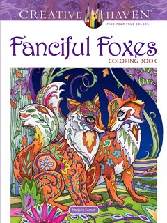Front cover_Creative Haven Fanciful Foxes Coloring Book