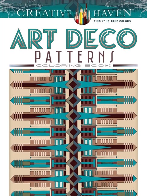 Front cover_Creative Haven Art Deco Patterns Coloring Book