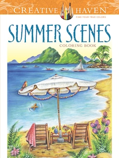 Couverture_Creative Haven Summer Scenes Coloring Book