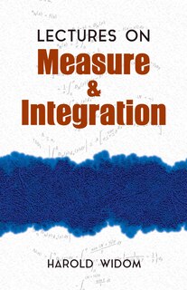Front cover_Lectures on Measure and Integration