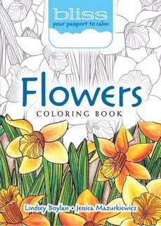 Couverture_Bliss Flowers Coloring Book