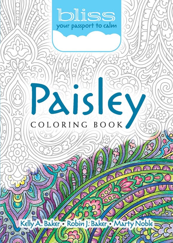Couverture_Bliss Paisley Coloring Book