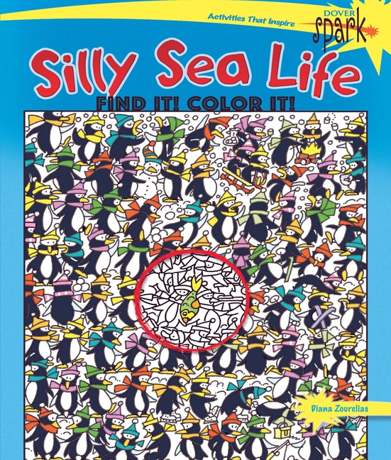 Couverture_Spark Silly Sea Life Find It! Color It!