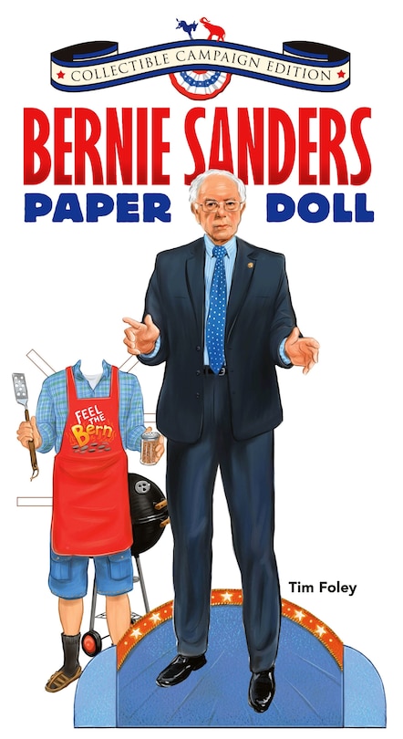 Front cover_Bernie Sanders Paper Doll Collectible 2016 Campaign Edition