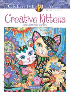 Front cover_Creative Haven Creative Kittens Coloring Book