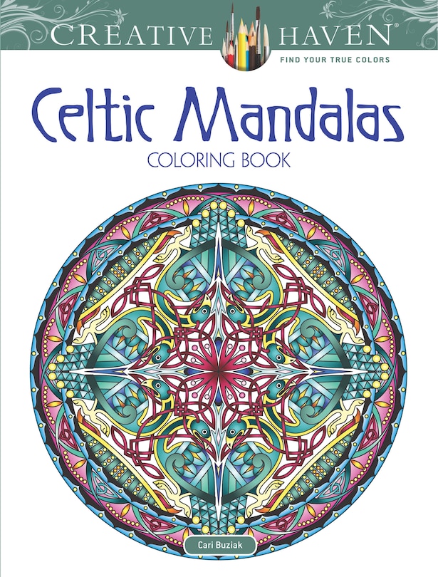 Front cover_Creative Haven Celtic Mandalas Coloring Book