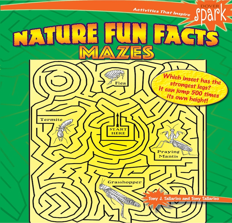 Front cover_Spark Nature Fun Facts Mazes