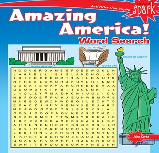 Front cover_Spark Amazing America! Word Search