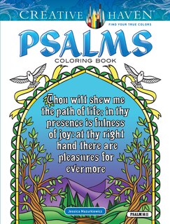 Front cover_Creative Haven Psalms Coloring Book