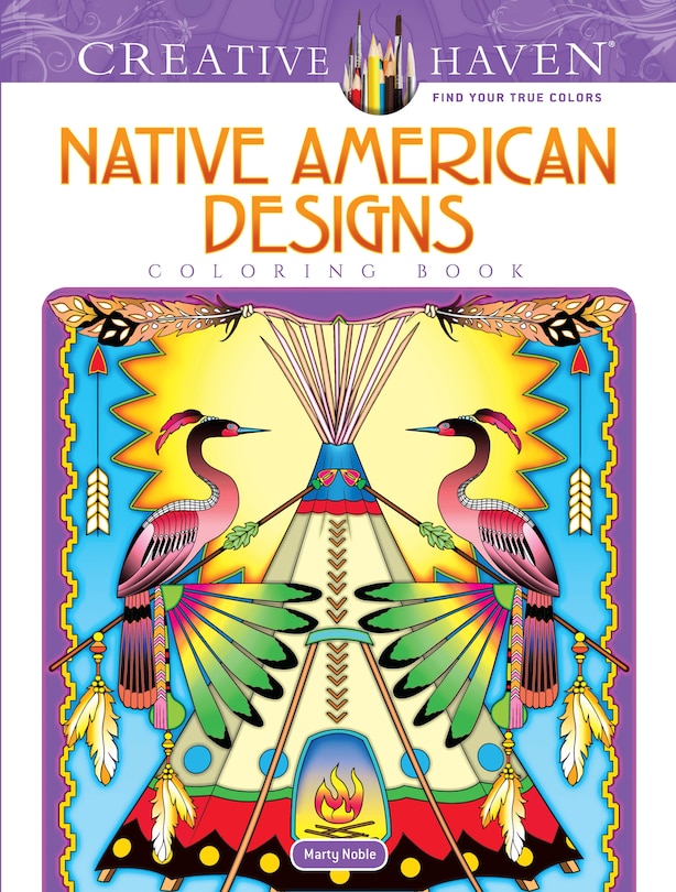 Couverture_Creative Haven Native American Designs Coloring Book