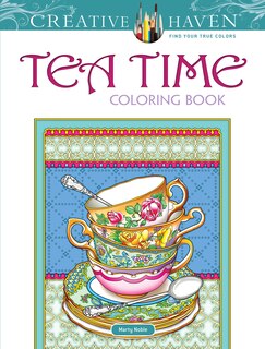 Front cover_Creative Haven Tea Time Coloring Book