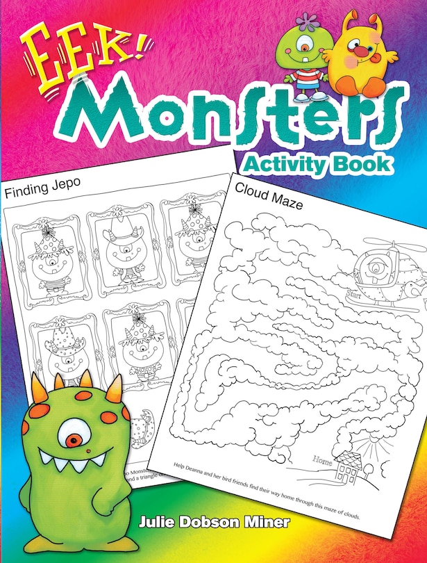Front cover_Eek! Monsters Activity Book