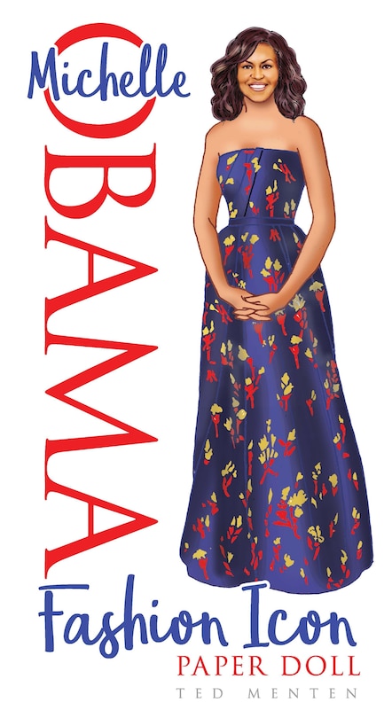 Front cover_Michelle Obama Fashion Icon Paper Doll
