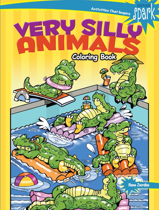 Couverture_Spark Very Silly Animals Coloring Book