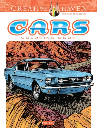 Creative Haven Cars Coloring Book