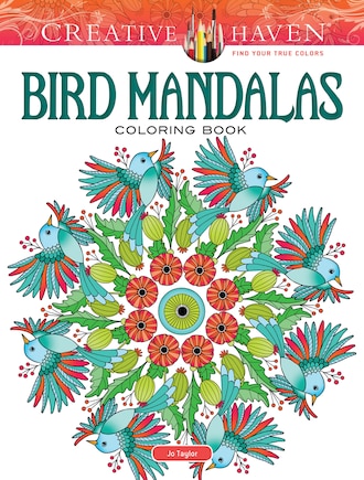 Creative Haven Bird Mandalas Coloring Book