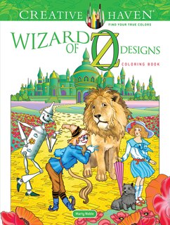 Front cover_Creative Haven Wizard of Oz Designs Coloring Book