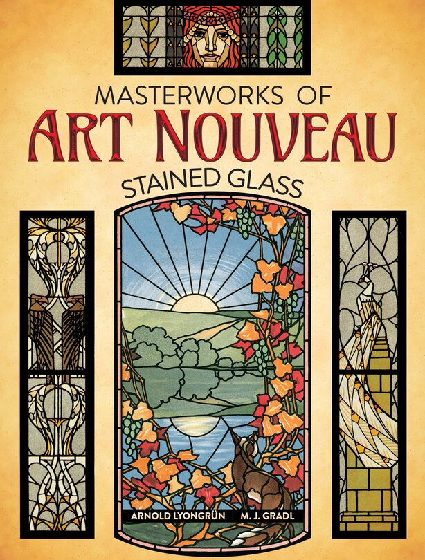 Couverture_Masterworks of Art Nouveau Stained Glass