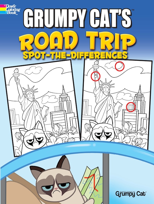 Front cover_Grumpy Cat's Road Trip Spot-The-Differences