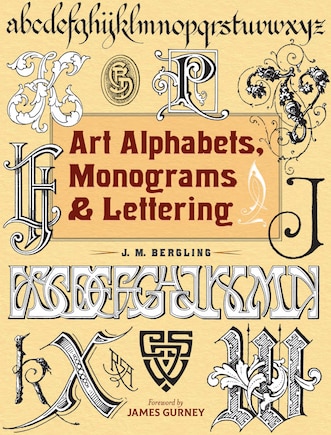 Art Alphabets, Monograms, and Lettering