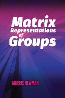 Couverture_Matrix Representations of Groups