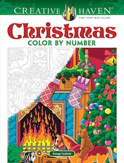 Couverture_Creative Haven Christmas Color by Number