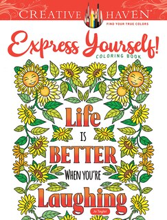 Front cover_Creative Haven Express Yourself! Coloring Book
