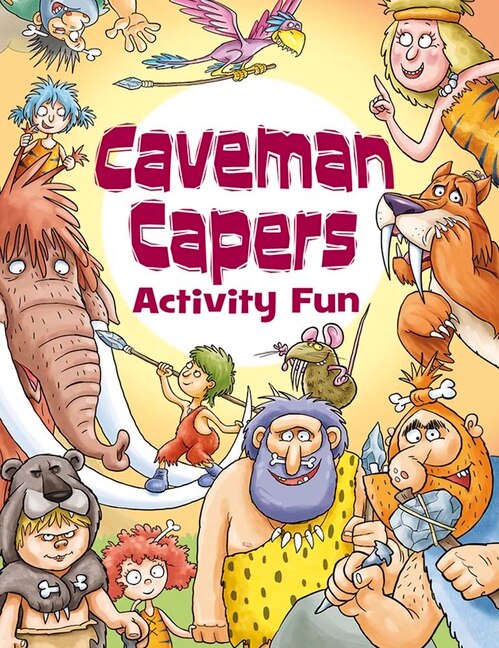 Couverture_Caveman Capers Activity Fun