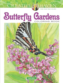 Front cover_Creative Haven Butterfly Gardens Coloring Book