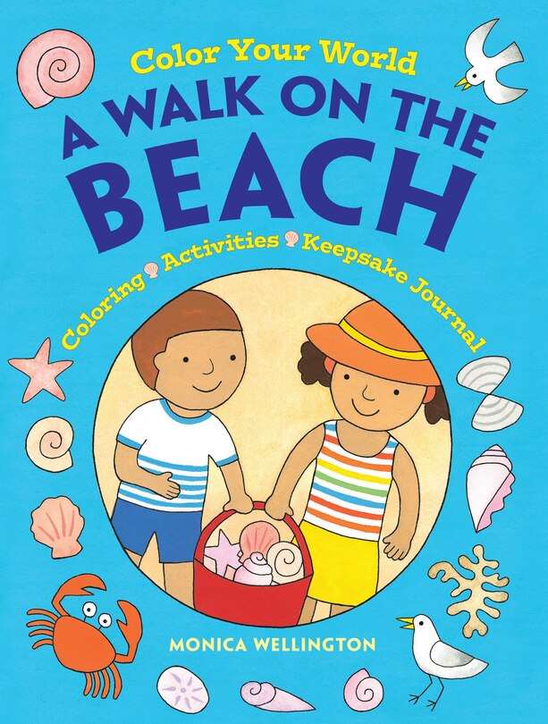 Front cover_Color Your World: A Walk on the Beach