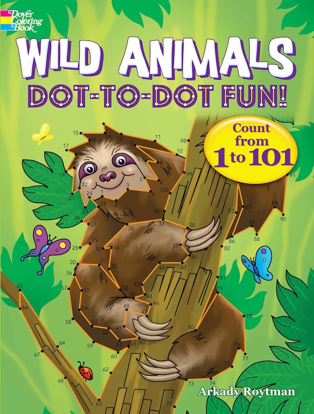 Couverture_Wild Animals Dot-To-Dot Fun!