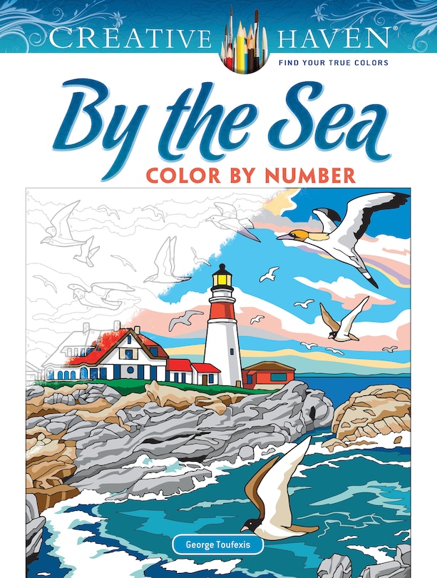 Front cover_Creative Haven by the Sea Color by Number