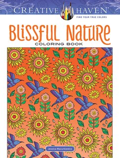 Front cover_Creative Haven Blissful Nature Coloring Book