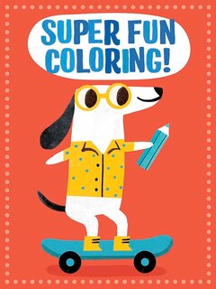 Front cover_Super Fun Coloring! (Red)