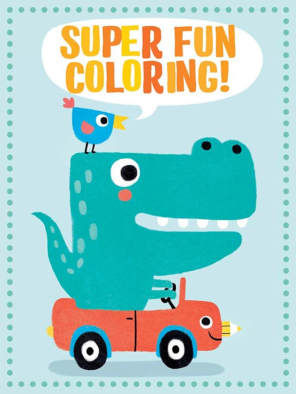 Front cover_Super Fun Coloring! (Green)