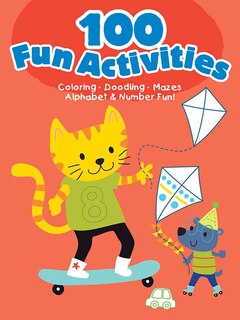 Front cover_100 Fun Activities--Red