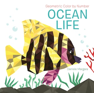 Couverture_Geometric Color by Number: Ocean Life