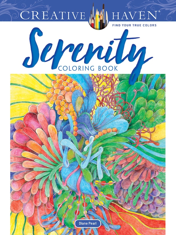 Front cover_Creative Haven Serenity Coloring Book