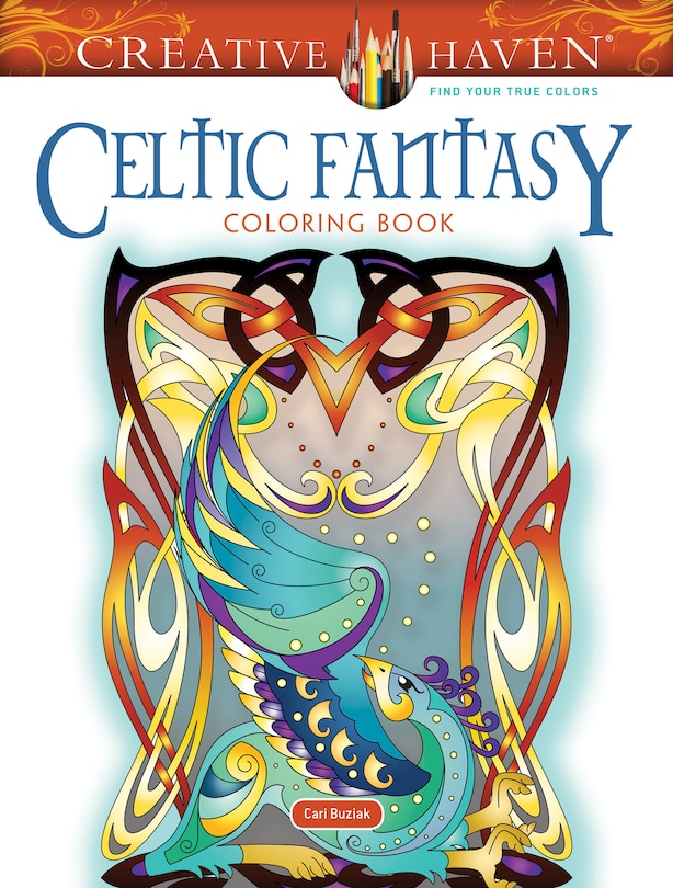 Couverture_Creative Haven Celtic Fantasy Coloring Book