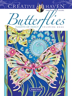 Front cover_Creative Haven Butterflies Flights of Fancy Coloring Book