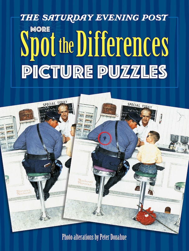 Front cover_The Saturday Evening Post More Spot the Differences Picture Puzzles
